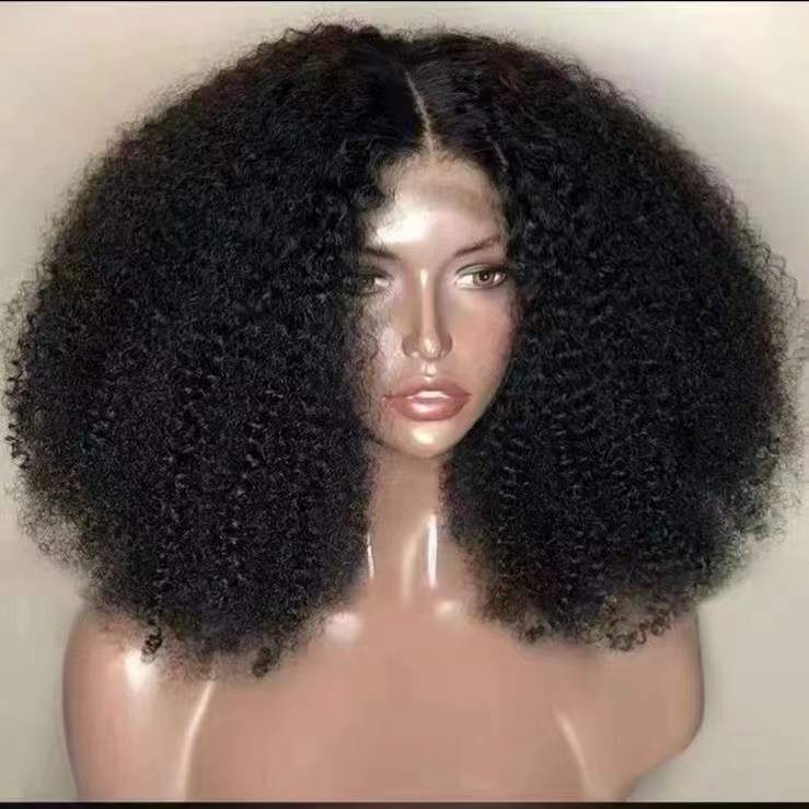 300% 4*4Glueless Afro Kinky 18 inch (45.72cm)