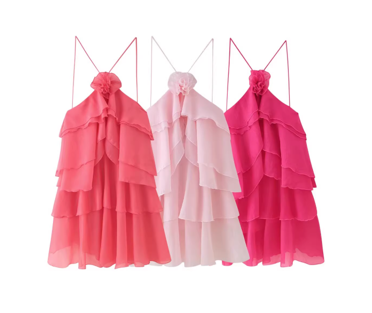 Robe à volants pour filles