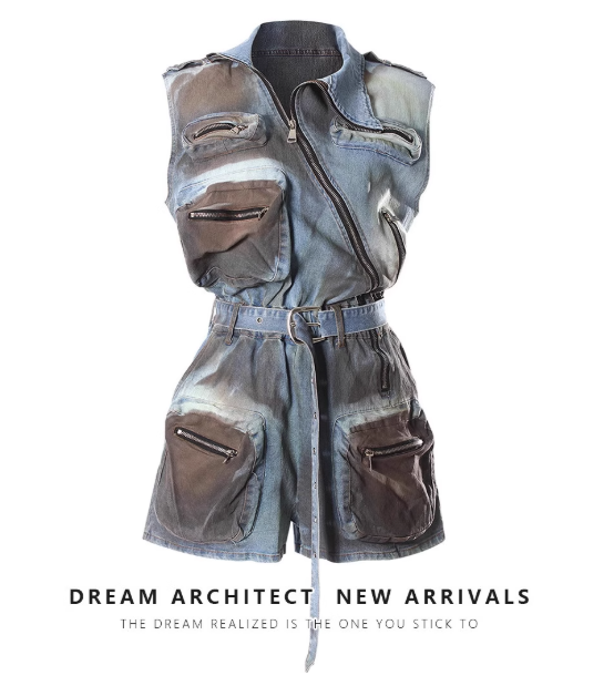 Combinaison en denim