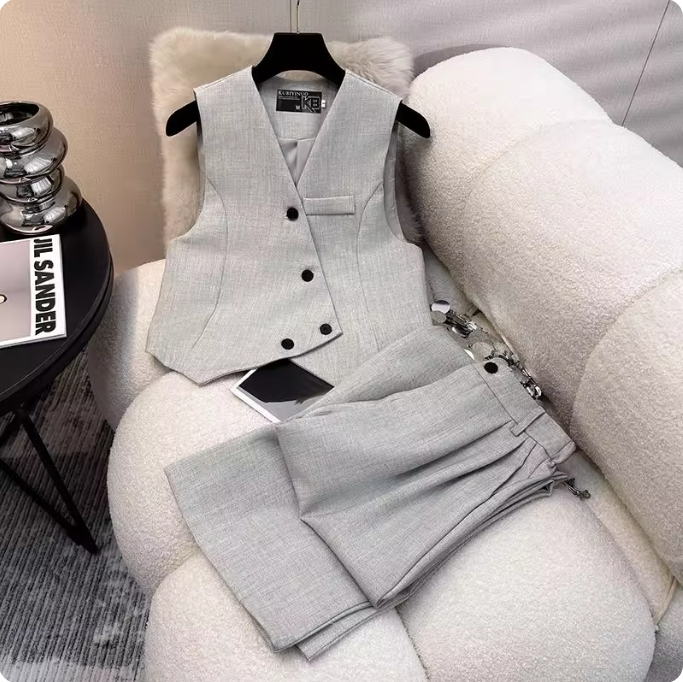 Costume gris pour homme