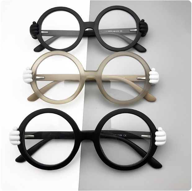 Lunettes rondes fantaisie