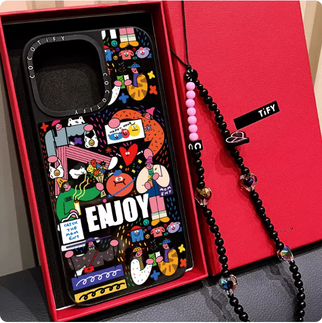 Coque de téléphone colorée