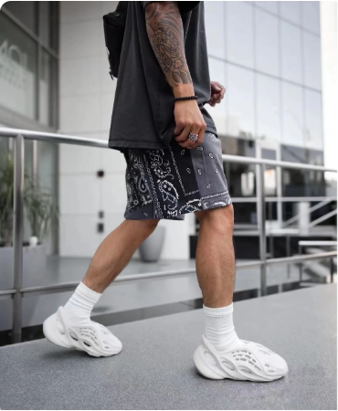 Shorts imprimés bandana