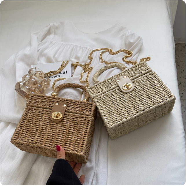 Sac à main en osier