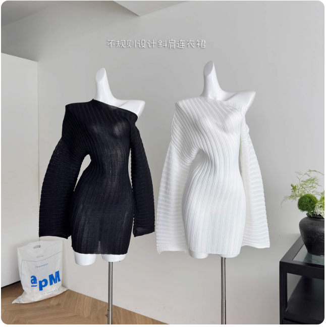 Robe pull asymétrique