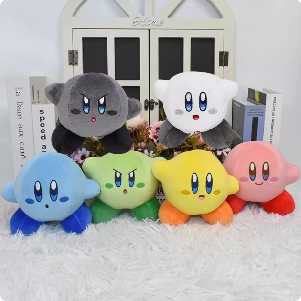 Peluches Kirby colorés