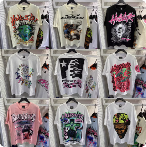 T-shirts graphiques Hellstar