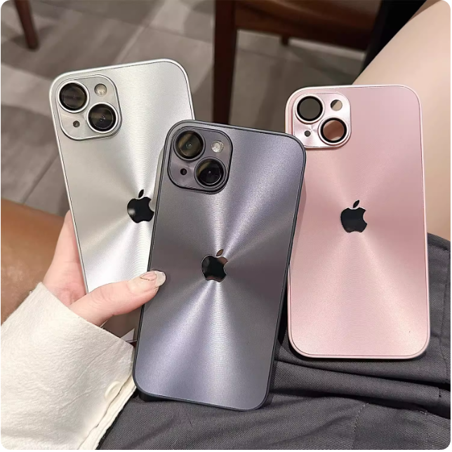 Coques de téléphone iPhone métalliques