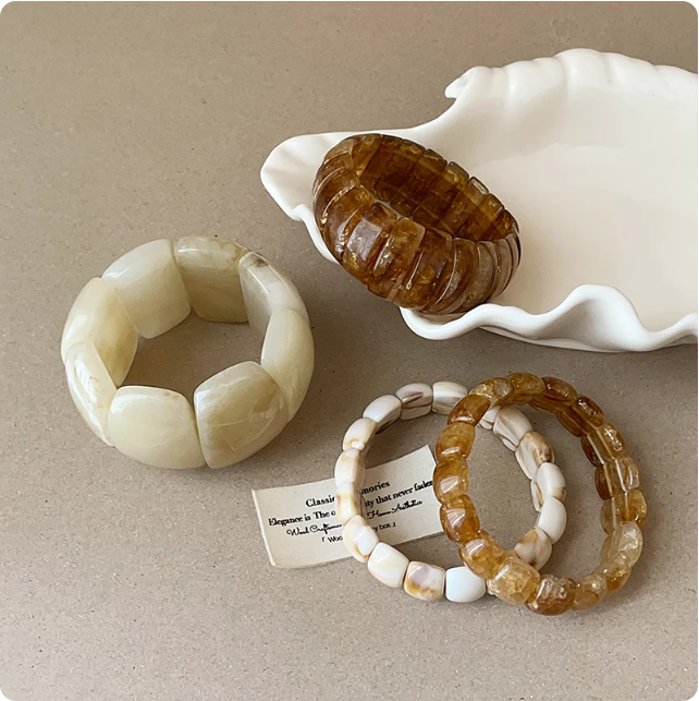 Bracelets en pierre naturelle