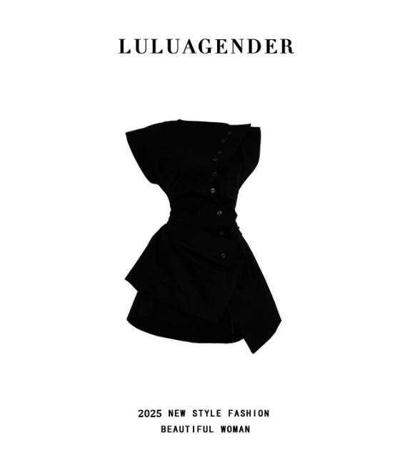 Robe noire élégante