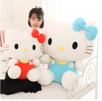 Grandes peluches Hello Kitty