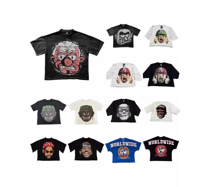 Collection de t-shirts graphiques streetwear