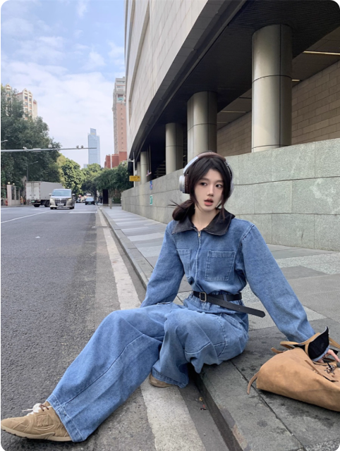 Combinaison en jean