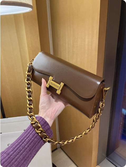 Sac à main blanc en cuir