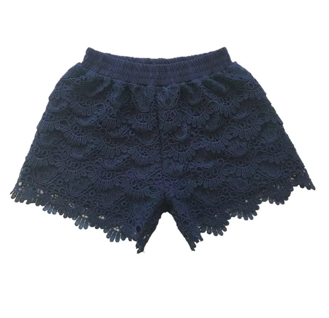 Short en dentelle pour femme