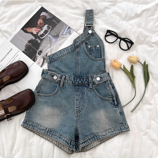 Salopettes courtes tendance