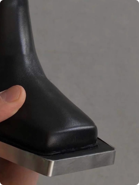Botte à talon géométrique
