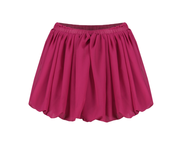 Robe courte rose élégante