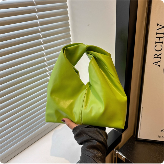Sac à main en cuir marron