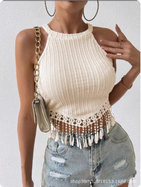Top à franges