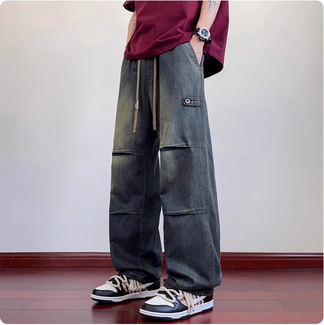 Jean large streetwear
