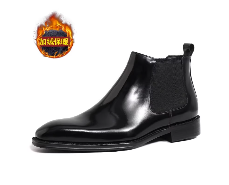 Bottes Chelsea en cuir