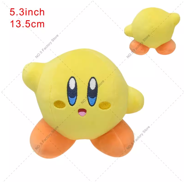 Peluches Kirby colorés