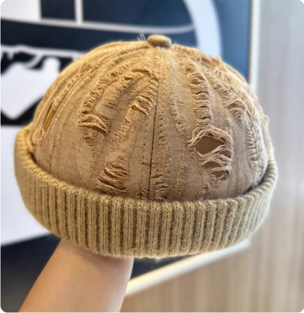 Bonnet tricoté unisexe