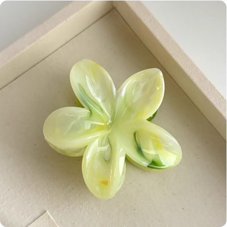 Pinces à cheveux en forme de fleur