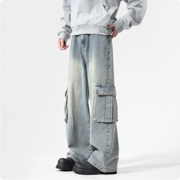 Pantalon cargo noir