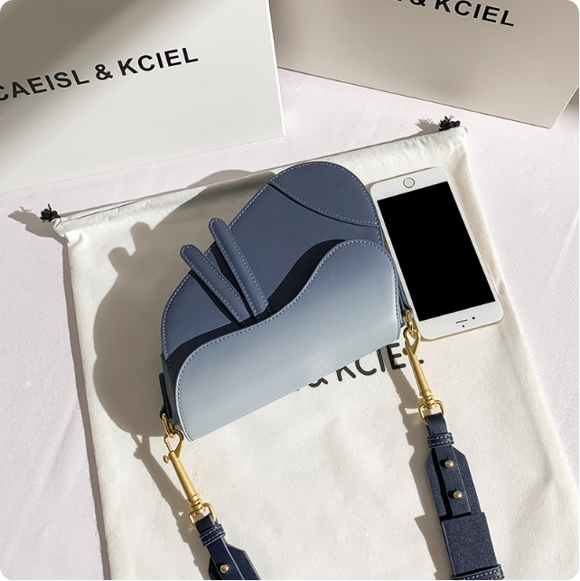 Sac à main bleu CAEISL & KCIEL