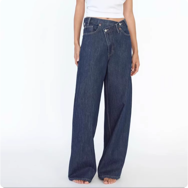 Jean large pour femme