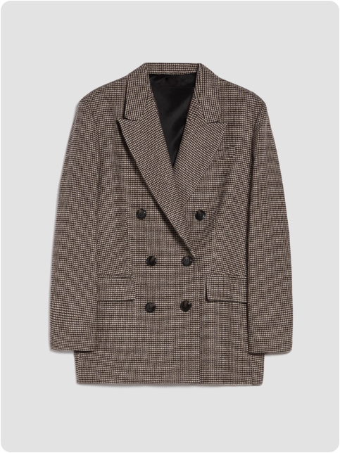 Ensemble tailleur à carreaux