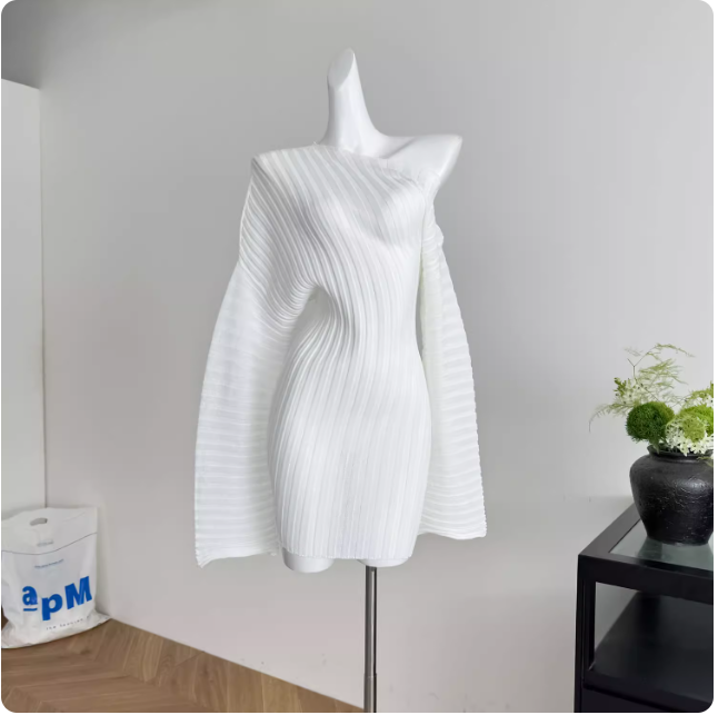 Robe pull asymétrique