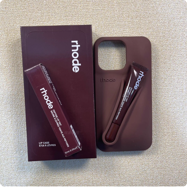 Coque de téléphone Rhode avec porte-baume à lèvres