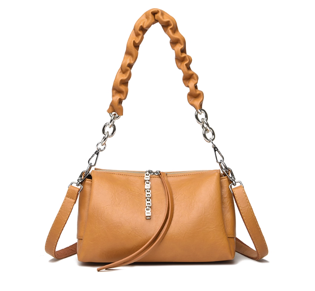 Sac à main en cuir crème
