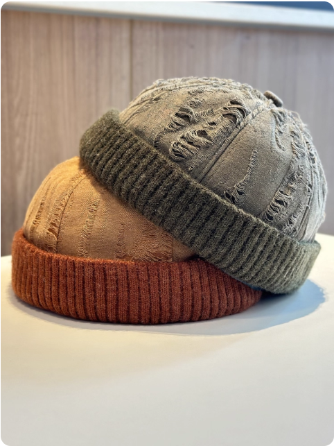 Bonnet tricoté unisexe