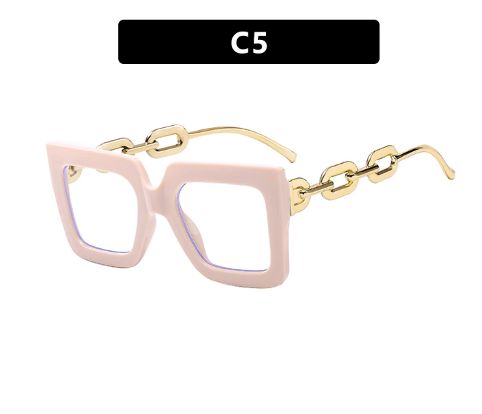 Lunettes fantaisie vertes