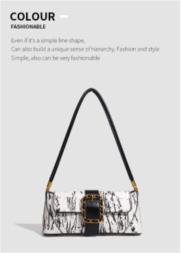 Sac à main en cuir noir