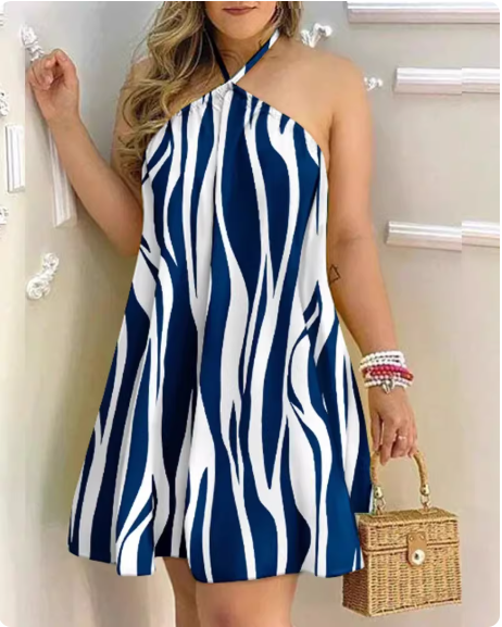 Robe d'été imprimée