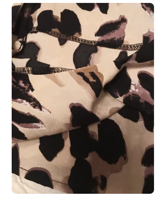 Ensemble pyjama léopard en satin