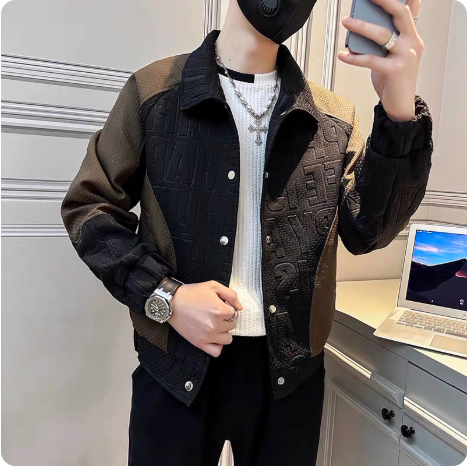 Veste urbaine bicolore