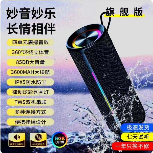 Enceinte Bluetooth portable