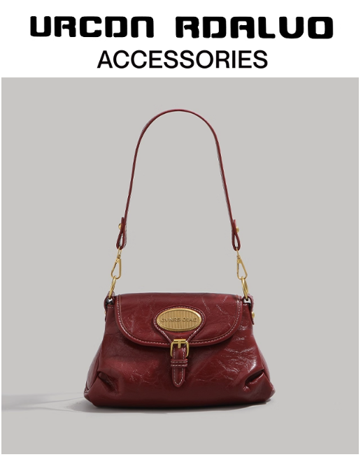 Sac à main en cuir marron