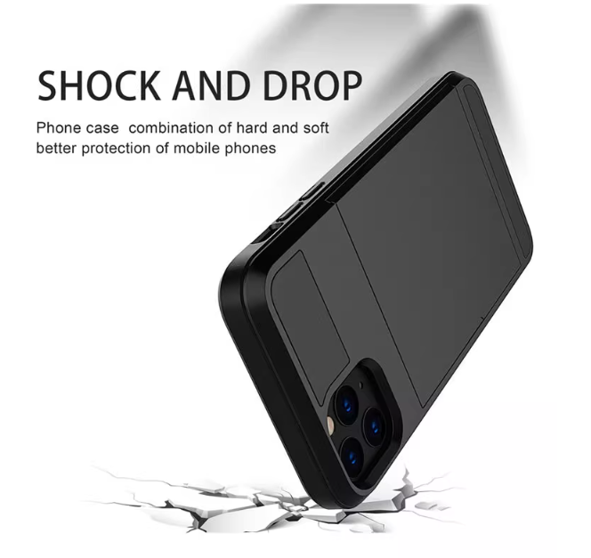 Coque de téléphone avec porte-cartes