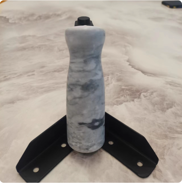 Mortier et pilon en marbre