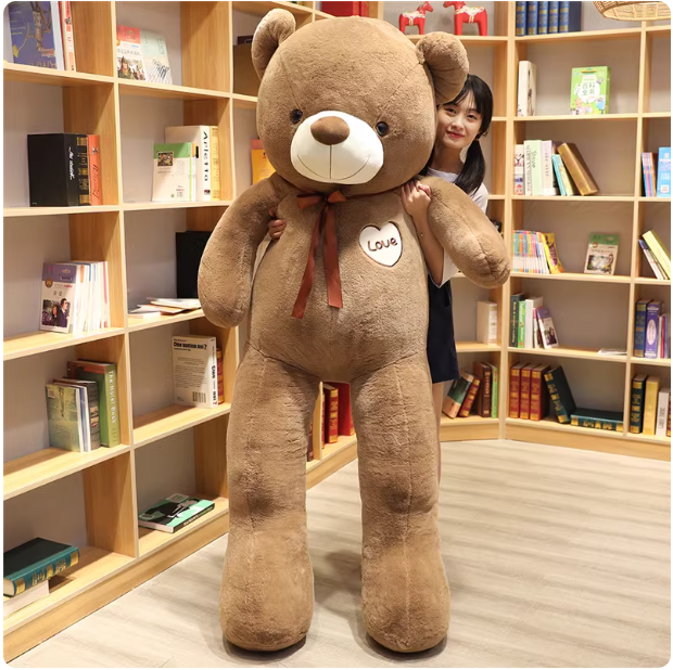 Ours en peluche géant
