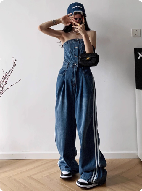 Salopette en jean