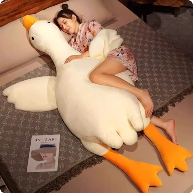 Grande peluche d’oie