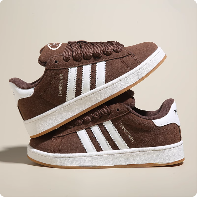 Chaussures de sport marron